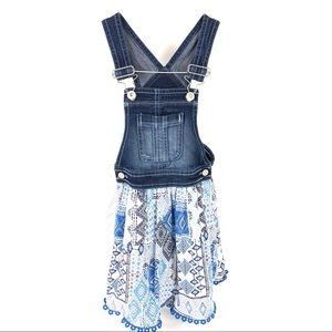 Jordache Girls Denim Overall Dress